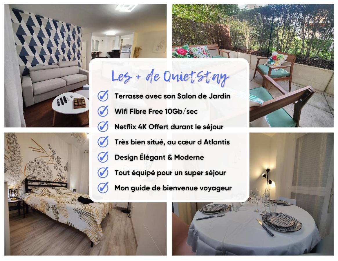 Quietstay 20' Paris, Connected Home Avec Terrasse Massy  Buitenkant foto
