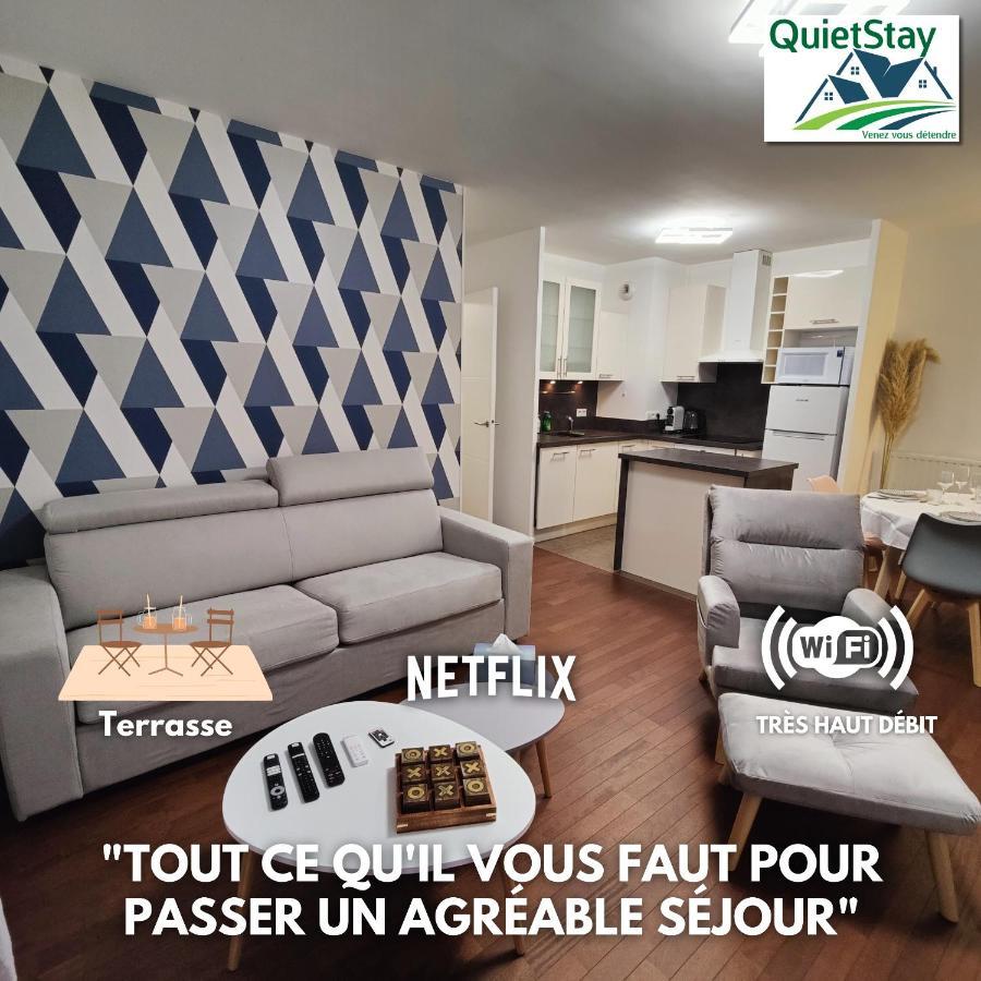Quietstay 20' Paris, Connected Home Avec Terrasse Massy  Buitenkant foto