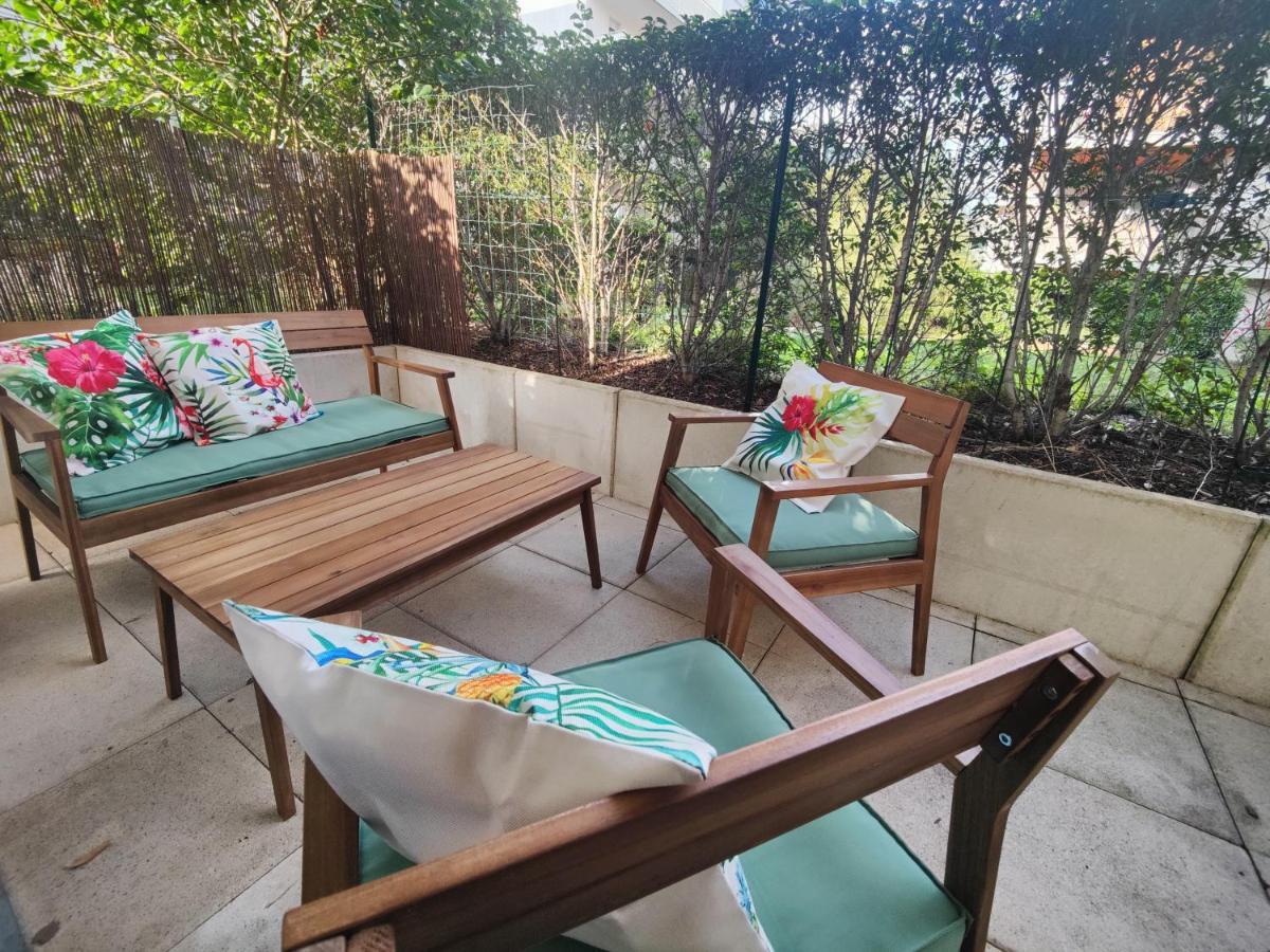 Quietstay 20' Paris, Connected Home Avec Terrasse Massy  Buitenkant foto